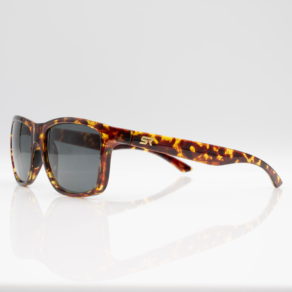 SR Apex sunglasses shown with performance frame styling and clear CEVART lenses.