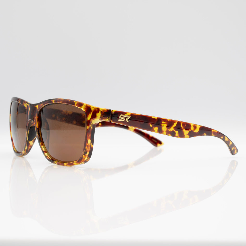 SR Apex eyewear option with non-polarized lenses for cockpit display visibility.