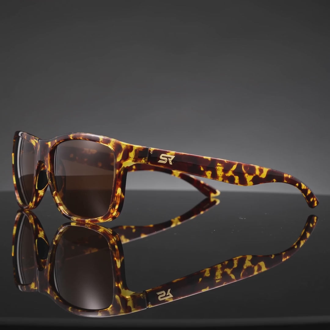 SR Apex Tokyo Tortoise Bronze lenses — studio rotation