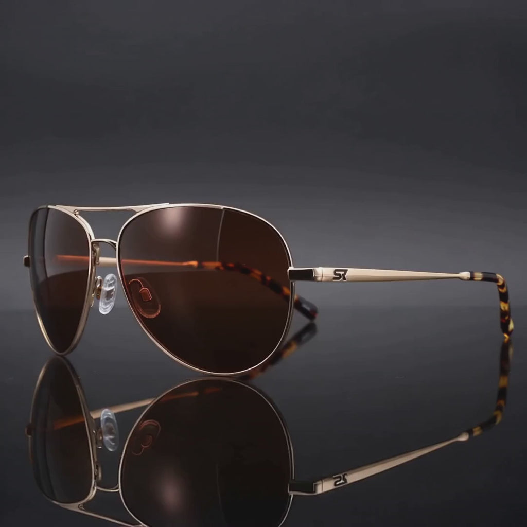 Blackbird Heritage Gold Bronze — smooth forward and reverse studio rotation